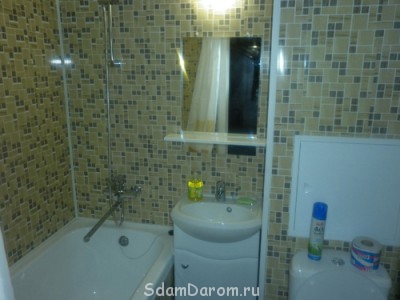 Квартира на ночь Вилиса Лациса ванная