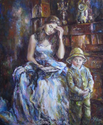 Купить картину вы можете у профессиональных художников - Наследие, холст  масло, 115 х 95 см., 2011 г.jpg